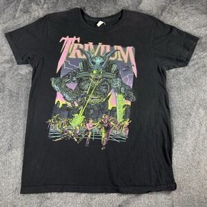 Y2K Trivium Heavy Metal‎ Crewneck Mens Medium Graphic T Shirt